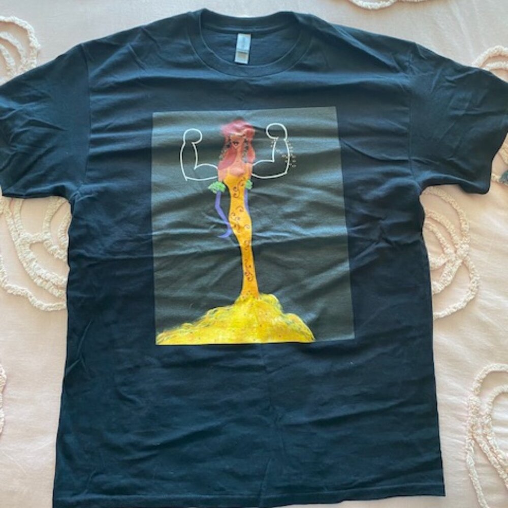 One-of-a-kind #girlboss tee from Bonnie Donaghy Art